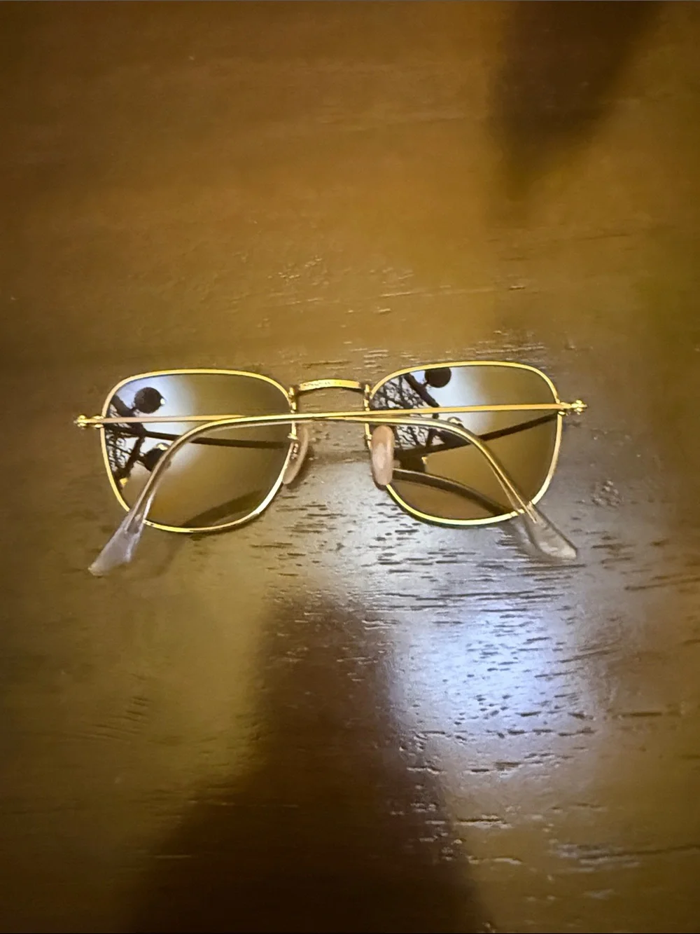 Ray-Ban Gold Frame aviator Sunglasses